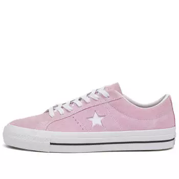 Кроссовки Converse Cons One Star Pro, цвет Stardust Lilac, White & Black
