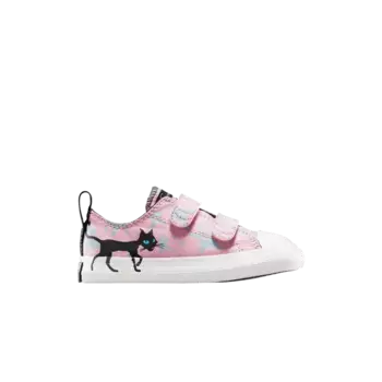 Кроссовки Converse Coraline x Chuck Taylor All Star EasyOn Low TD Coralines Cat, розовый