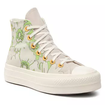 Кроссовки Converse CtasLift Hi, бежевый
