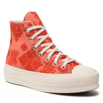 Кроссовки Converse CtasLift Hi, красный