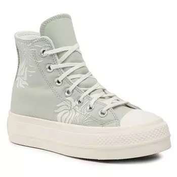 Кроссовки Converse CtasLift Hi, зеленый