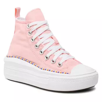 Кроссовки Converse CtasMove Hi, розовый