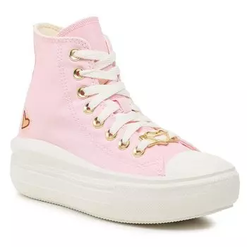 Кроссовки Converse CtasMove Hi, розовый