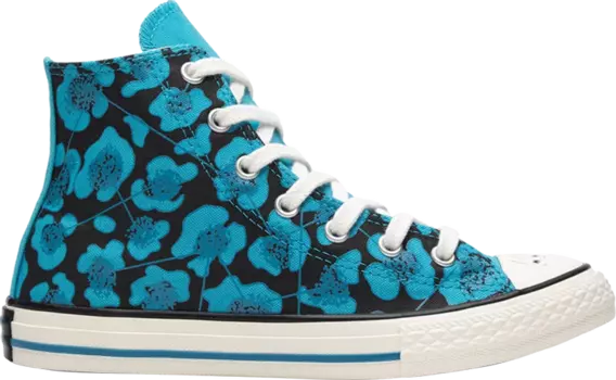 Кроссовки Converse Dr. Woo x Chuck Taylor All Star Hi GS Blue, синий