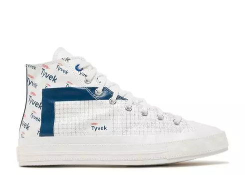 Кроссовки Converse Dupont Tyvek X Chuck 70 High 'White Princess Blue', белый