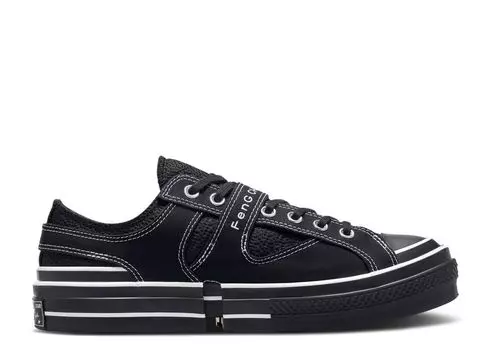 Кроссовки Converse Feng Chen Wang X Chuck 70 Low '2-In-1 - Black', черный
