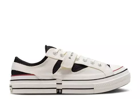 Кроссовки Converse Feng Chen Wang X Chuck 70 Low '2-In-1 - Egret', кремовый