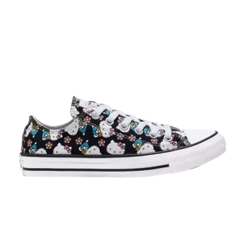 Кроссовки Converse Hello Kitty x Chuck Taylor All Star Ox 'Kitty Flower Pattern', черный