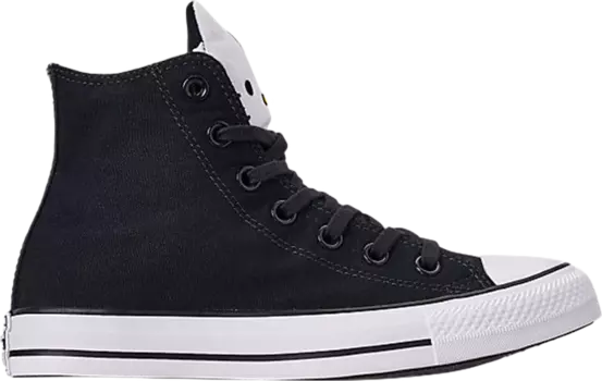 Кроссовки Converse Hello Kitty x Chuck Taylor All Star High Black, черный
