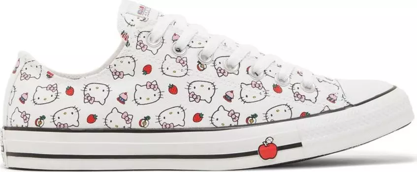 Кроссовки Converse Hello Kitty x Chuck Taylor All Star Low White, белый