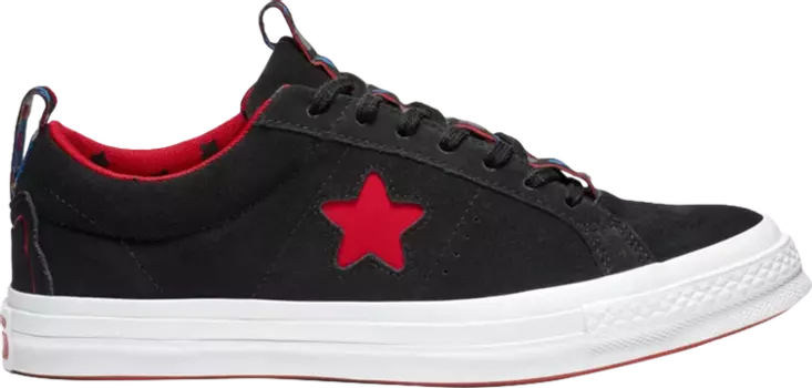 Кроссовки Converse Hello Kitty x One Star Low Top Black, черный