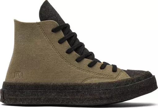 Кроссовки Converse J.W. Anderson x Chuck 70 Hi Top Felt, серый