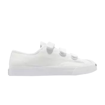 Кроссовки Converse Jack Purcell 3V 'Black', белый