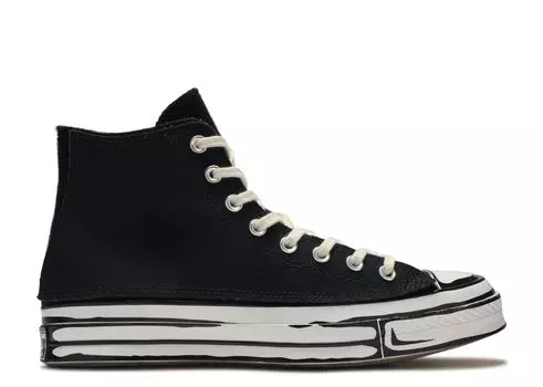 Кроссовки Converse Joshua Vides X Chuck 70 High 'Interchangeable Panels - Black', разноцветный
