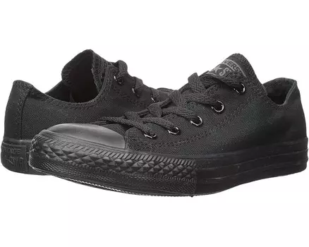 Кроссовки Converse Kids Chuck Taylor All Star Core Ox, цвет Monochrome Black