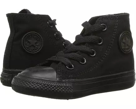 Кроссовки Converse Kids Chuck Taylor All Star Core Hi, цвет Black/Monochrome