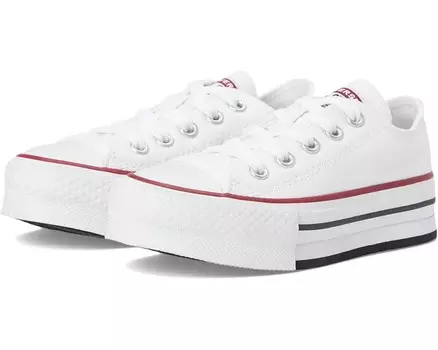Кроссовки Converse Kids Chuck Taylor All Star Eva Lift Platform, цвет White/Garnet/Navy 2