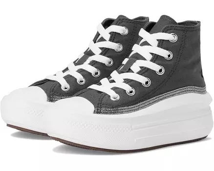 Кроссовки Converse Kids Chuck Taylor All Star Move Glitter, цвет Dark Matter/Black/White