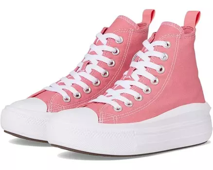Кроссовки Converse Kids Chuck Taylor All Star Move, цвет Sneaky Pink/White/Black