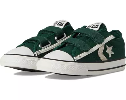 Кроссовки Converse Kids Star Player 76 Easy-On Luxe, цвет Green Envy/White/Black
