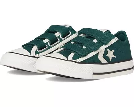 Кроссовки Converse Kids Star Player 76 Easy-On Luxe, цвет Green Envy/White/Black