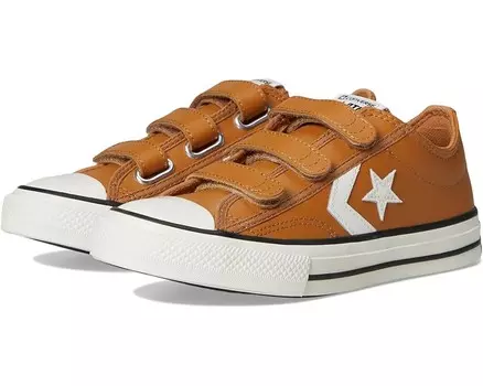 Кроссовки Converse Kids Star Player 76 Leather Easy-On, цвет Gingersnap/Vintage White/Black