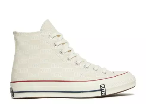 Кроссовки Converse Kith X Chuck 70 Hi 'White Monogram', белый