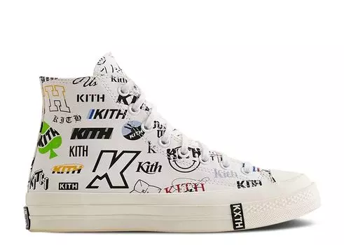 Кроссовки Converse Kith X Chuck 70 High '10Th Anniversary - White', белый