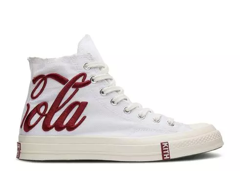 Кроссовки Converse Kith X Coca-Cola X Chuck 70 'White Red', белый