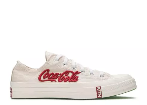 Кроссовки Converse Kith X Coca-Cola X Chuck 70 Low 'Parchment', белый