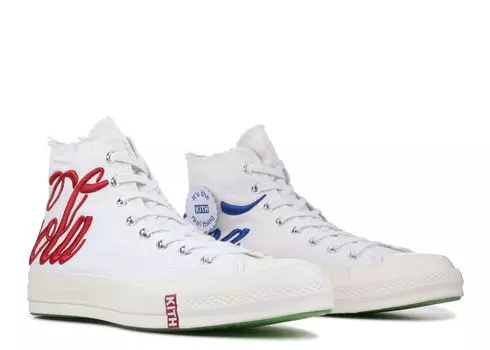Кроссовки Converse Kith X Coca-Cola X Chuck 70 Hi 'Russia', белый