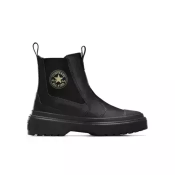 Кроссовки Converse «КОЖАНЫЕ БОТИНКИ CHUCK TAYLOR ALL STAR LUGGED CHELSEA», цвет BLACK/BLACK/BLACK