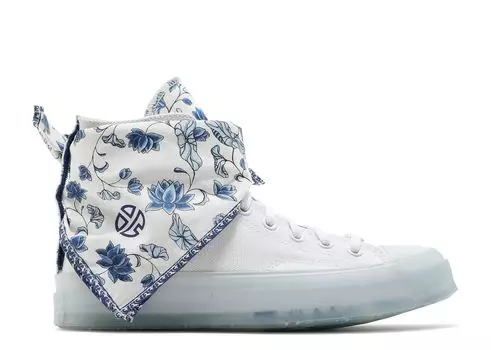 Кроссовки Converse Lay Zhang X Chuck 70 High 'Blue White Porcelain', белый
