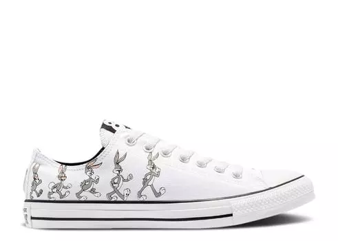 Кроссовки Converse Looney Tunes X Chuck Taylor All Star Low '80Th Anniversary - Bugs Bunny', белый