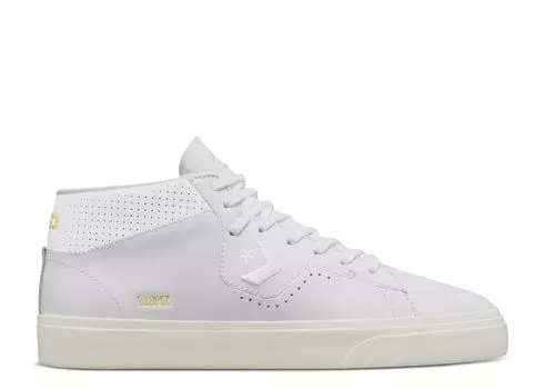 Кроссовки Converse Louie Lopez Pro Mid 'Mono Leather - White Egret', белый