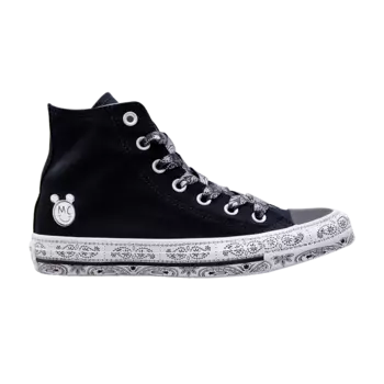 Кроссовки Converse Miley Cyrus x Chuck Taylor All Star Hi 'Black', черный