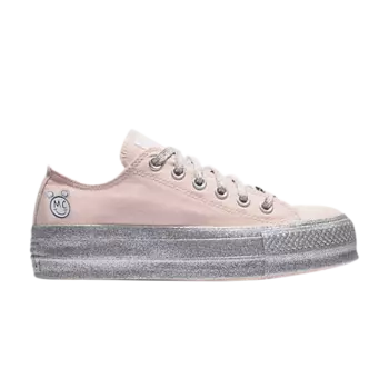 Кроссовки Converse Miley Cyrus x Wmns Chuck Taylor All Star Lift Ox 'Pink', розовый