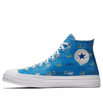 Кроссовки Converse NBA x Chuck 70 Hi 'Golden State Warriors', синий
