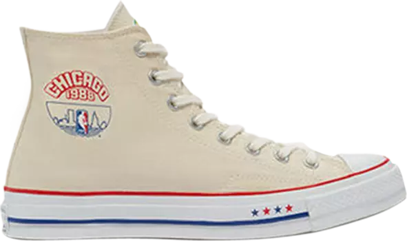 Кроссовки Converse NBA x Chuck 70 High Seattle SuperSonics, кремовый