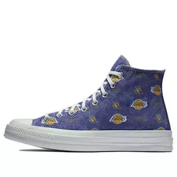 Кроссовки Converse NBA x Chuck Taylor All Star 70 High 'Los Angeles Lakers', синий