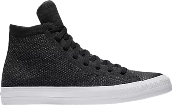 Кроссовки Converse Nike x Chuck Taylor All Star Flyknit Hi Black, черный