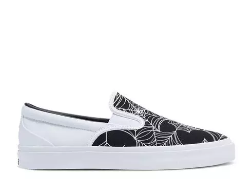 Кроссовки Converse One Star Cc Pro Slip 'Webs And Spiders - White Black', белый