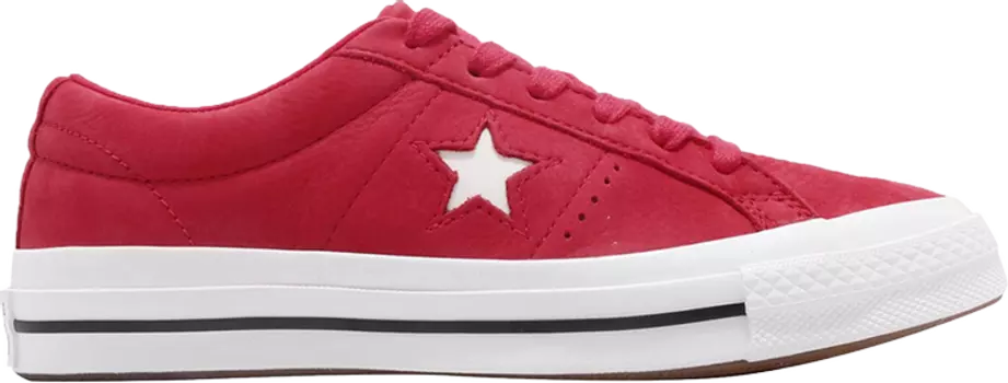 Кроссовки Converse One Star Cherry Red, красный