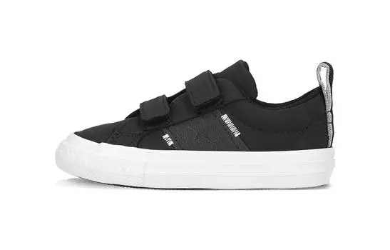 Кроссовки для малышей Converse One Star Series Toddler, черный/белый