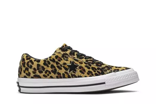 Кроссовки Converse One Star Low 'Cheetah', загар