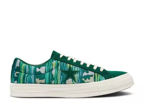 Кроссовки Converse One Star Low 'The Great Outdoors - Midnight Clover', зеленый