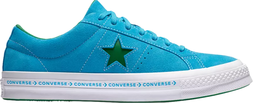 Кроссовки Converse One Star Low Top Pinstripe, синий