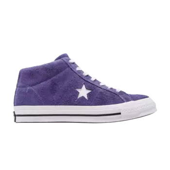 Кроссовки Converse One Star Mid 'Purple Fuzz', фиолетовый