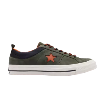 Кроссовки Converse One Star 'Olive', зеленый