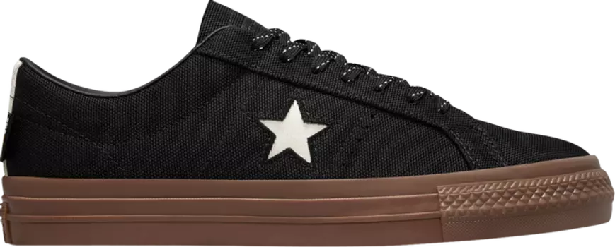 Кроссовки Converse One Star Pro Low Black Dark Gum, черный